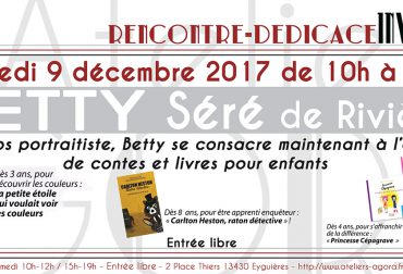 Rencontre Dédicace avec Betty Séré de Rivières