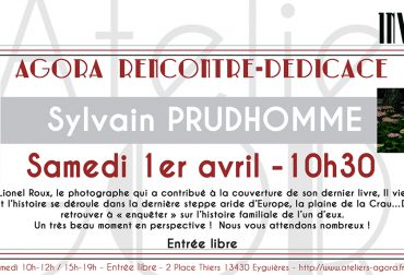Rencontre-Dédicace avec Sylvain Prudhomme