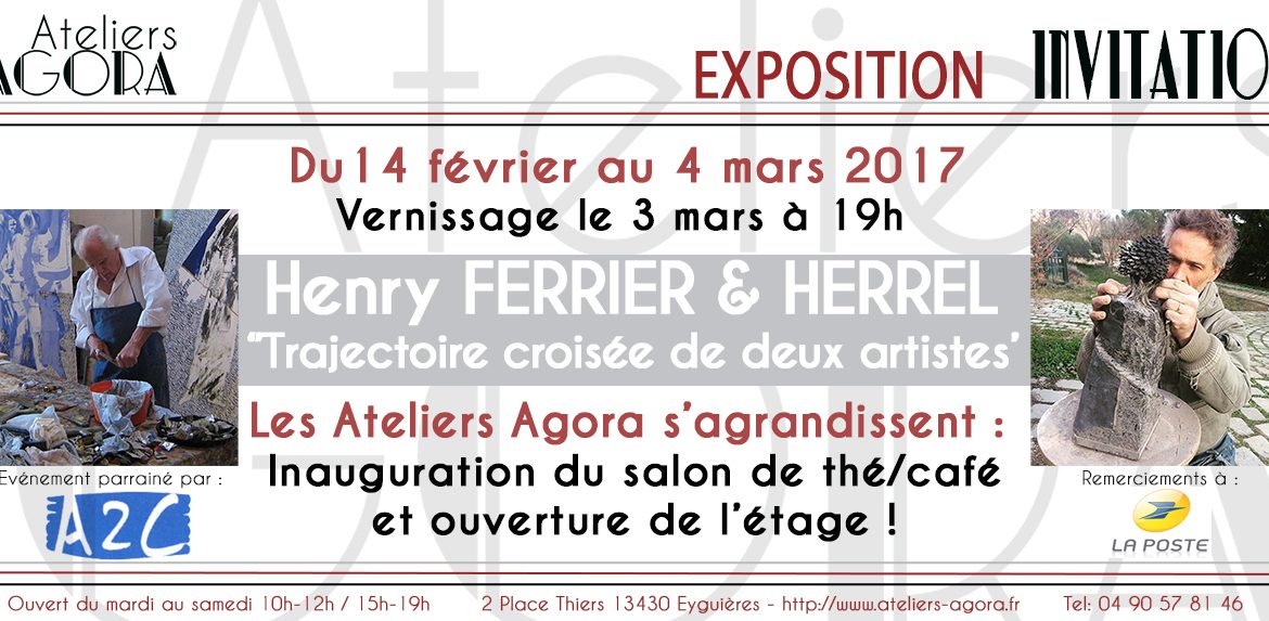 Henry FERRIER & HERREL « Trajectoire croisée de deux artistes »