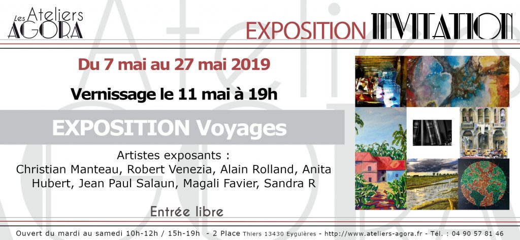 Exposition collective Voyages